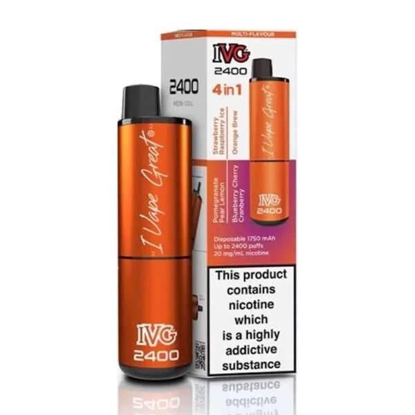 IVG 2400 4-in-1 Juicy Edition Disposable Vape