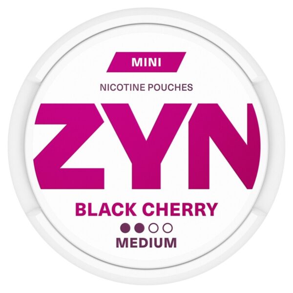 Black Cherry ZYN Nicotine Pouches