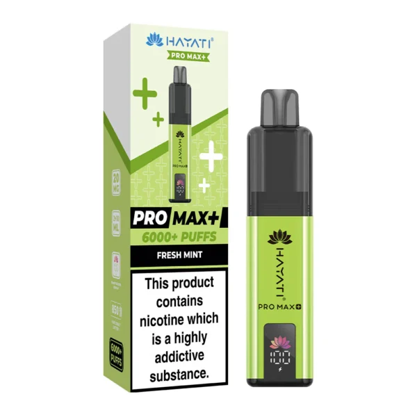 Fresh Mint Hayati Pro Max Plus 6000 Puffs Disposable Vape