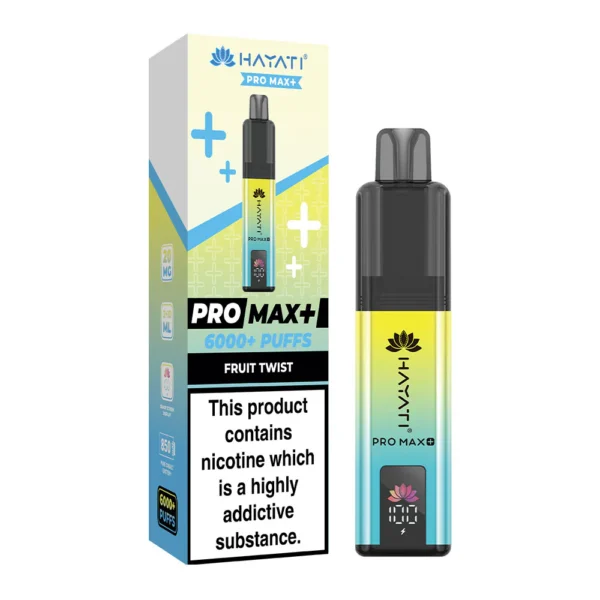 Fruit Twist Hayati Pro Max Plus 6000 Puffs Disposable Vape