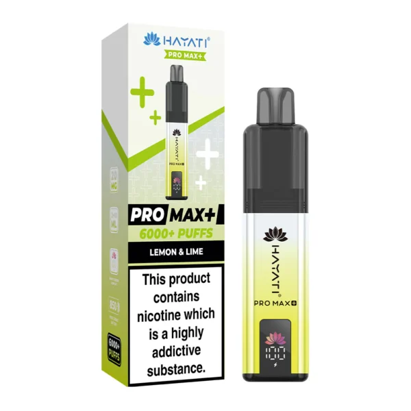 Lemon Lime Hayati Pro Max Plus 6000 Puffs Disposable Vape