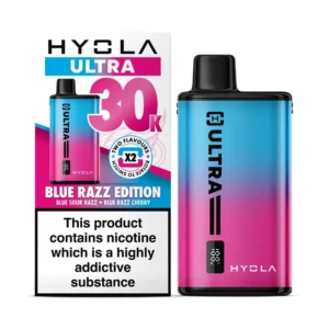 Blue Razz Edition Hyola Ultra 30K 2-in-1 Prefilled Pod Kit
