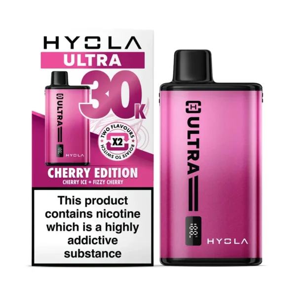 Cherry Edition Hyola Ultra 30K 2-in-1 Prefilled Pod Kit