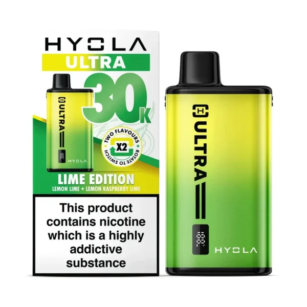 Lime Edition Hyola Ultra 30K 2-in-1 Prefilled Pod Kit