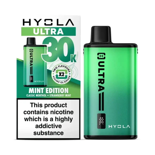 Mint Edition Hyola Ultra 30K 2-in-1 Prefilled Pod Kit