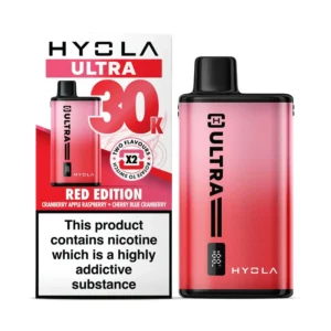 Red Edition Hyola Ultra 30K 2-in-1 Prefilled Pod Kit