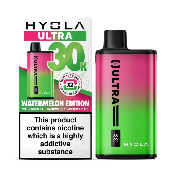 Watermelon Edition Hyola Ultra 30K 2-in-1 Prefilled Pod Kit