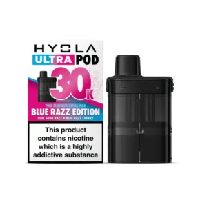 Blue Razz Edition Hyola Ultra 30K Prefilled Pods