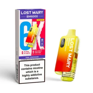 Pink Lemonade Lost Mary BM6000 Refillable Pod Kit