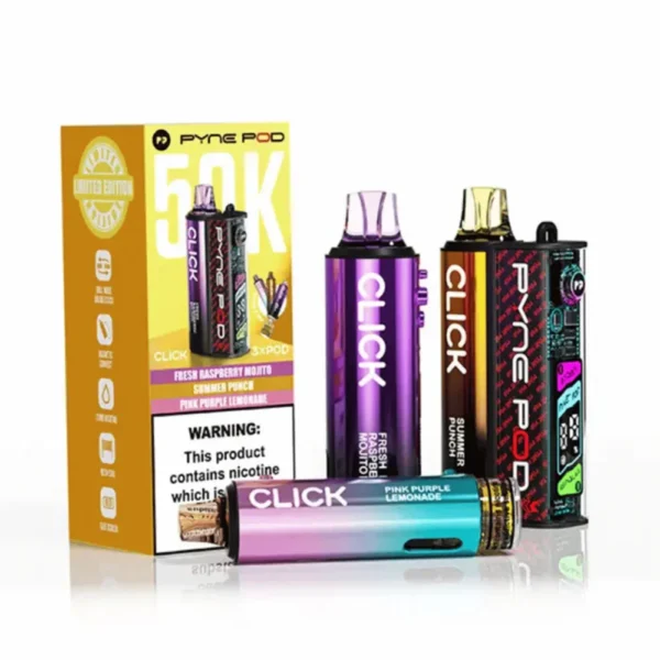Drinks Edition PYNE POD Click 50K Puffs Prefilled Pod Kit