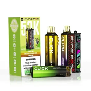 Lime Edition PYNE POD Click 50K Puffs Prefilled Pod Kit