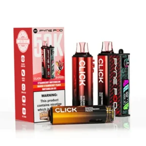 Red Edition PYNE POD Click 50K Puffs Prefilled Pod Kit