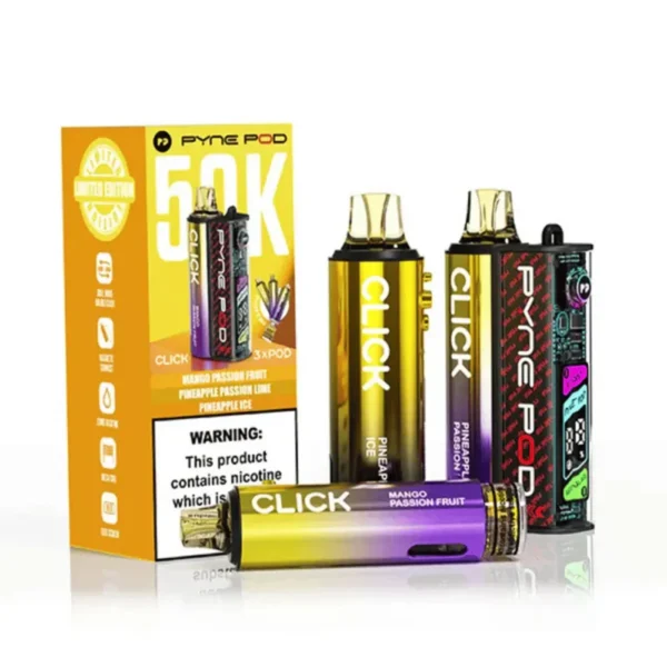 Tropical Edition PYNE POD Click 50K Puffs Prefilled Pod Kit