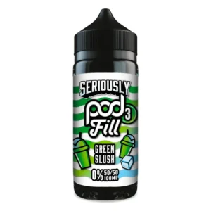 Green Slush Doozy Seriously Pod Fill 3 100ml Shortfill E Liquid