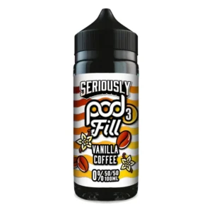 Vanilla Coffee Doozy Seriously Pod Fill 3 100ml Shortfill E Liquid